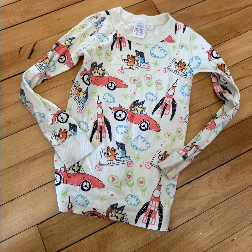 Hanna Andersson x Bluey long sleeve pj‎ top